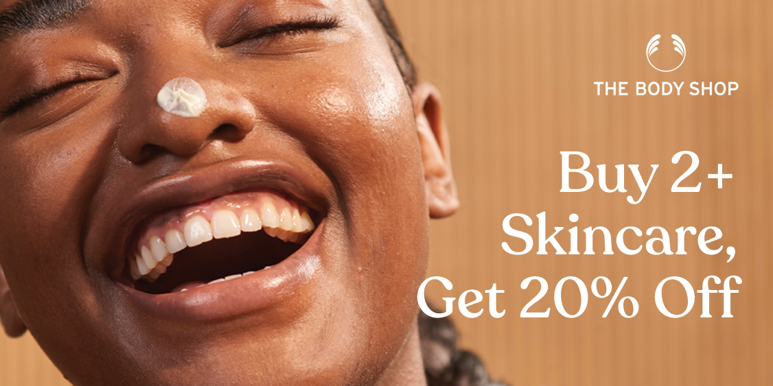 Buy 2+ Skincare Items for 20%