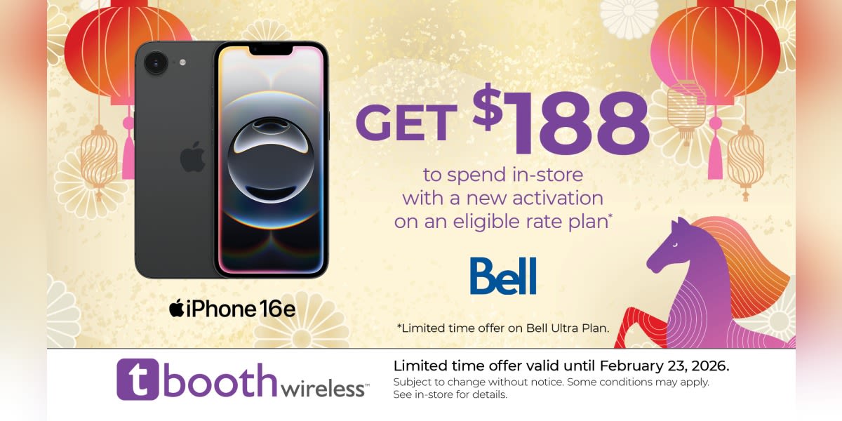 Celebrate the Lunar New Year! Get $188 to spend in-store*