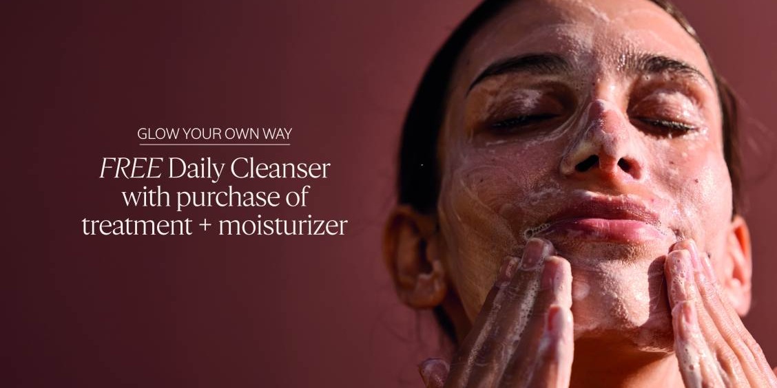 FREE CLEANSER with purchase!