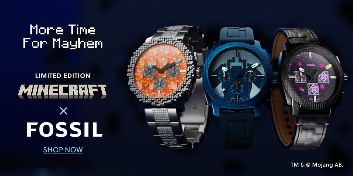 Minecraft x Fossil