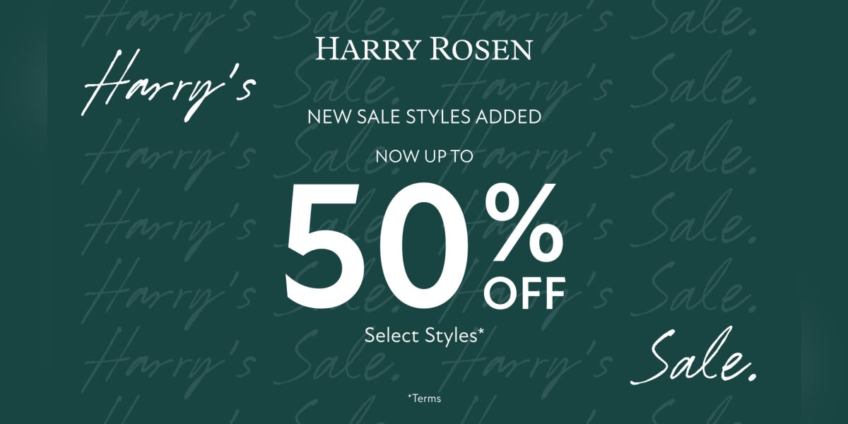 Harry's Sale: Up to 50% Off Select Styles*
