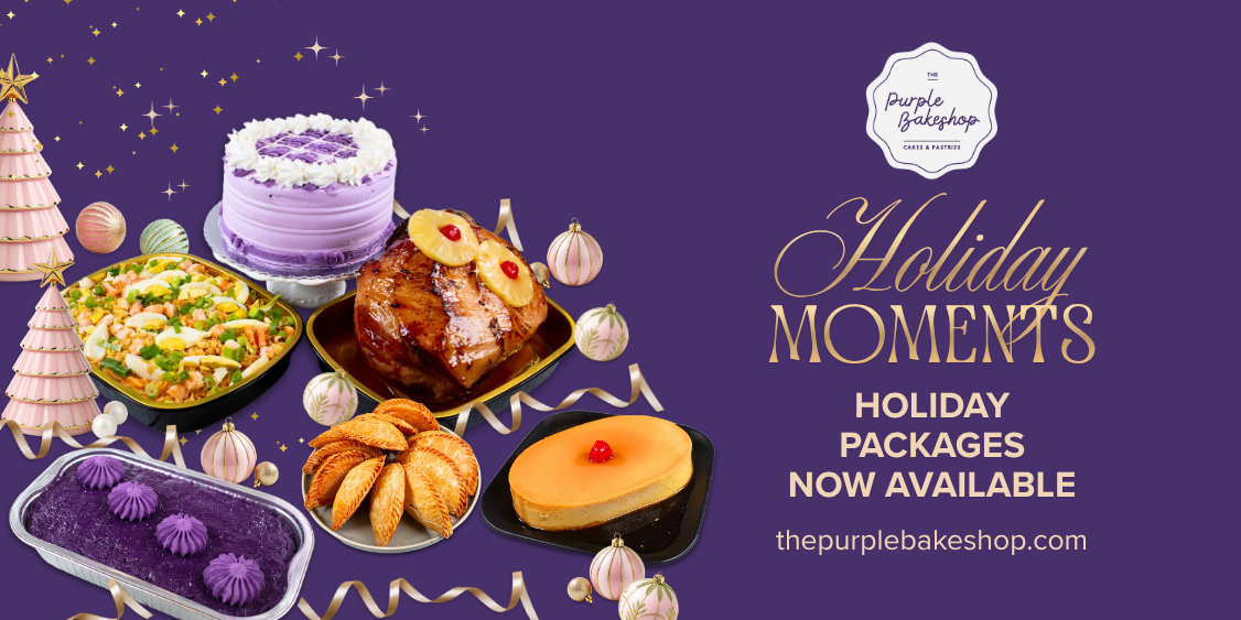 💜 Holiday Moments with Purple Bakeshop! 🎄