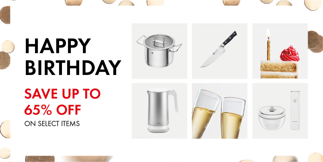 ZWILLING BIRTHDAY SALE!