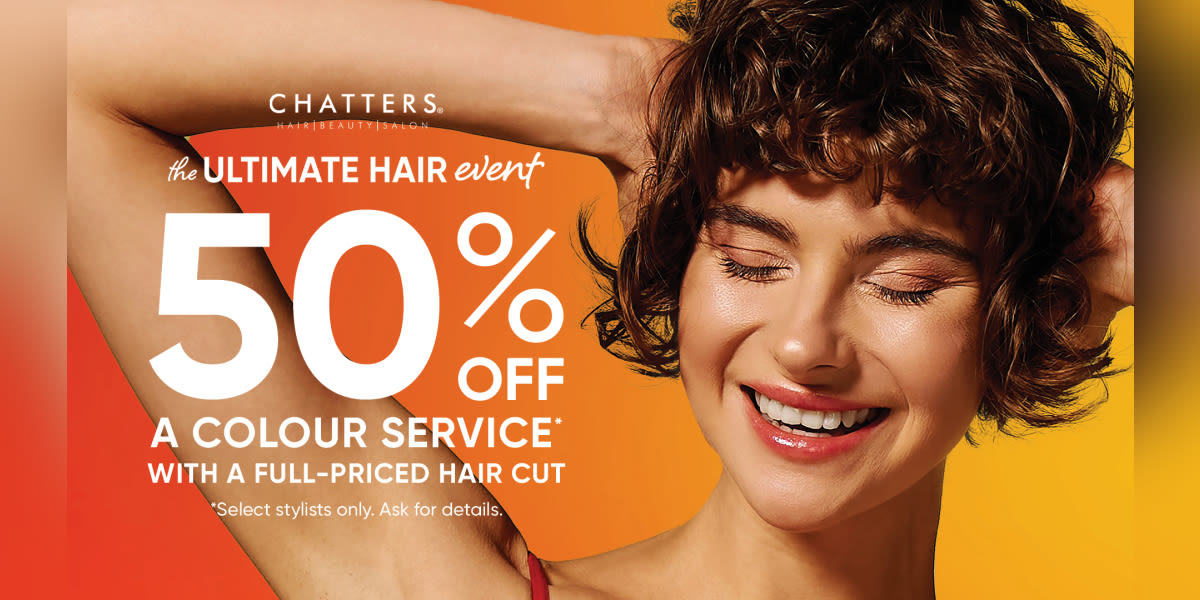 ✨ Transform your look at Chatters Ultimate Hair Event! ✨