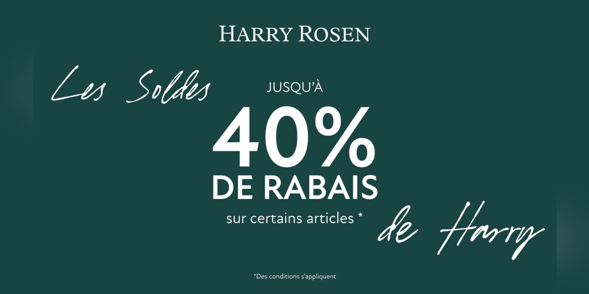 LES SOLDES DE HARRY