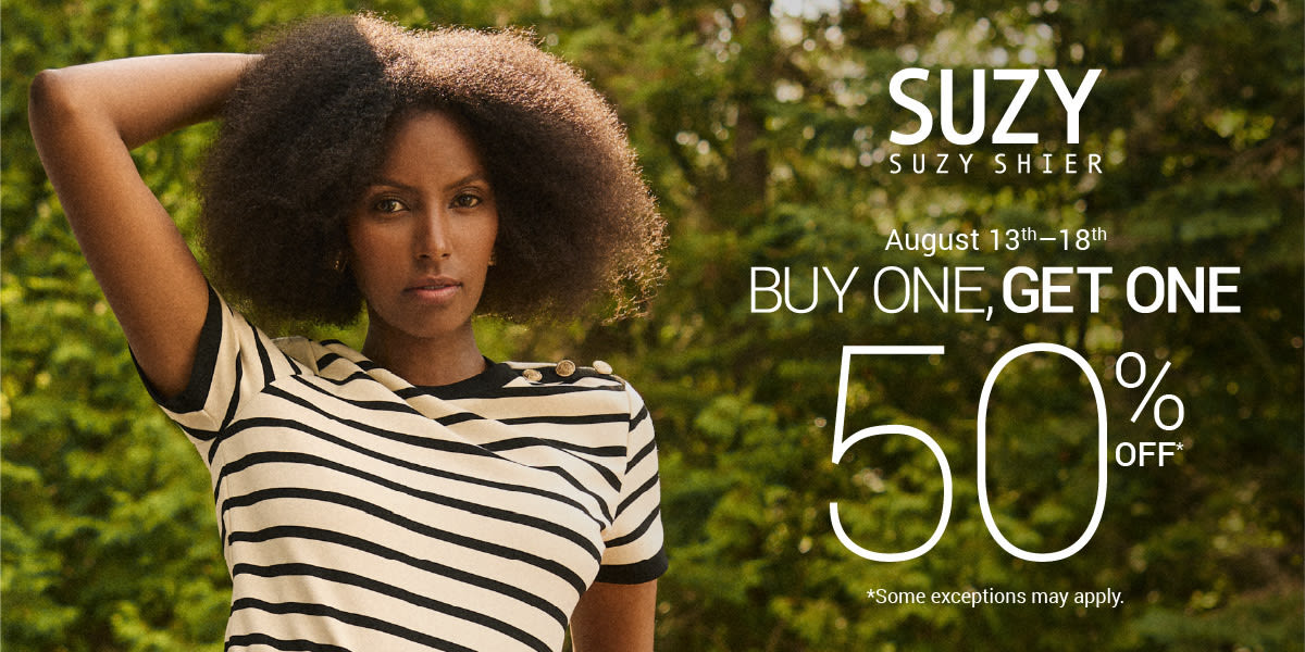 BUY ONE, GET ONE 50% OFF