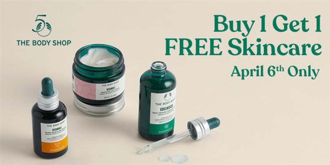 Skincare BUY 1 GET 1 FREE TODAY ONLY