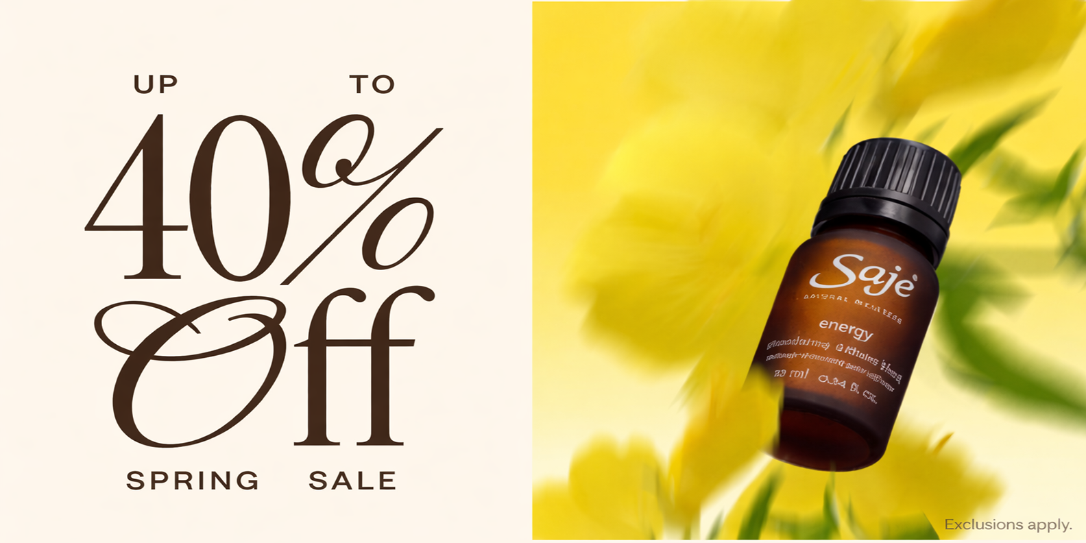 Spring Sale - Save up to 40% Off 