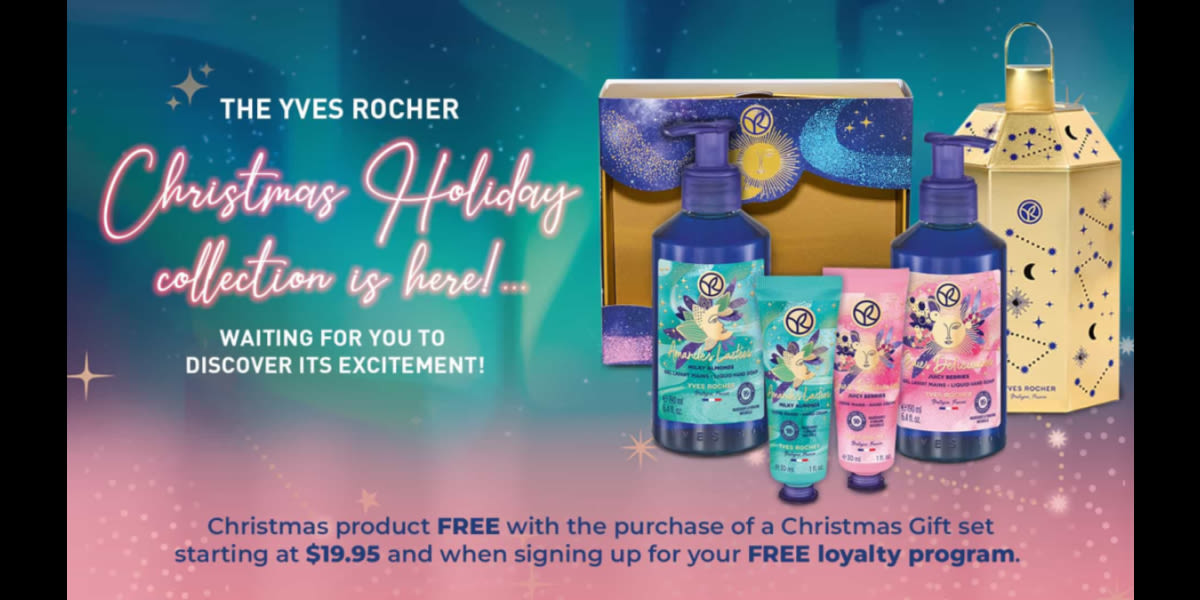 Yves Rocher's Holiday Collection is Here!