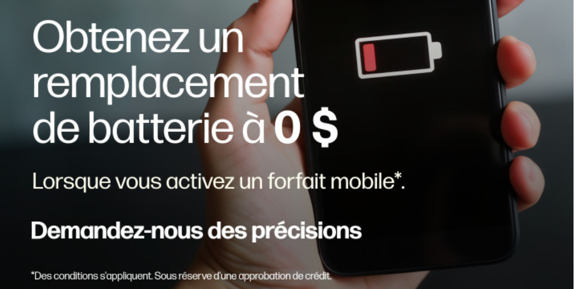 Obtenez un remplacement de batterie à 0 $ (1)