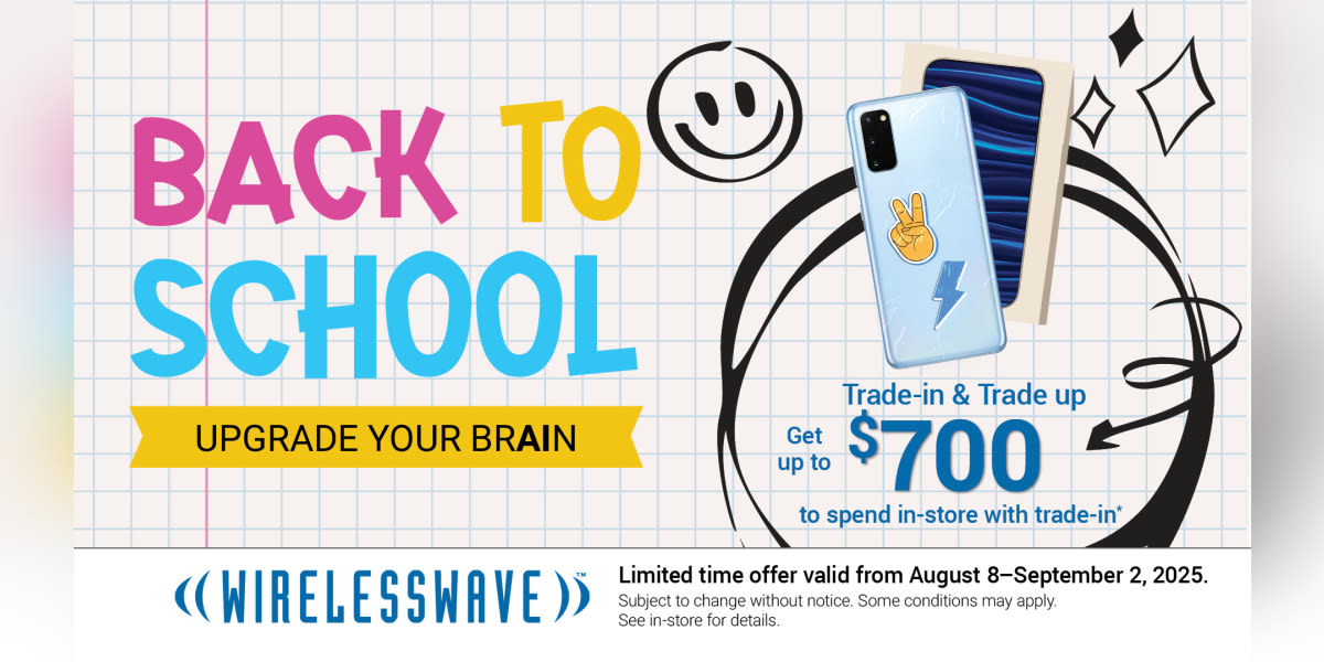 BACK TO SCHOOL — UPGRADE YOUR BR-AI-N