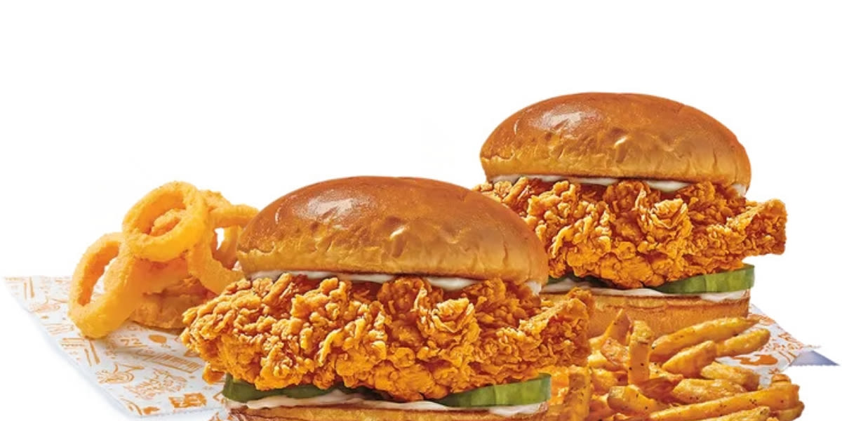 2 Can Dine - 2 Classic Chicken Sandwich Dinners for $19