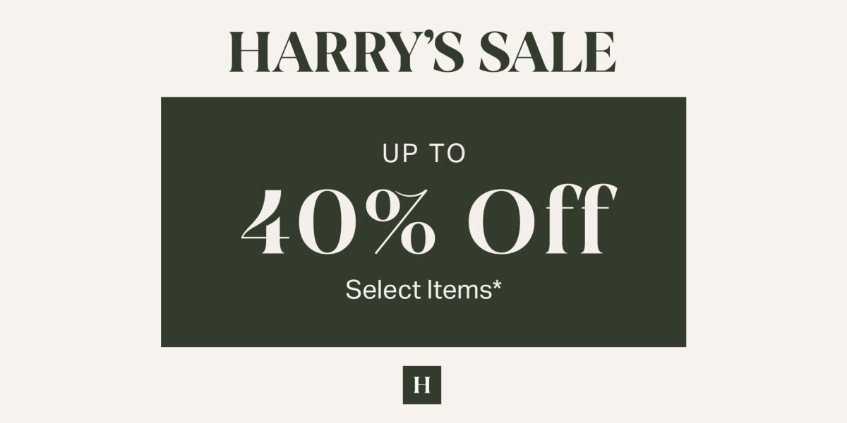 Harry's Sale: Up to 40% Off Select Styles
