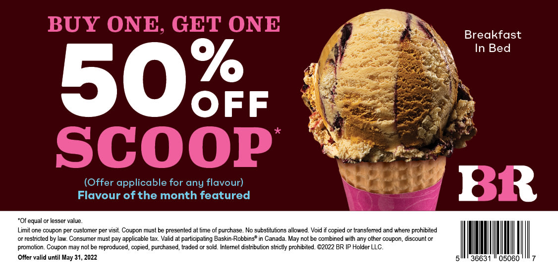 SCOOP UP THIS BASKIN-ROBBINS OFFER!  