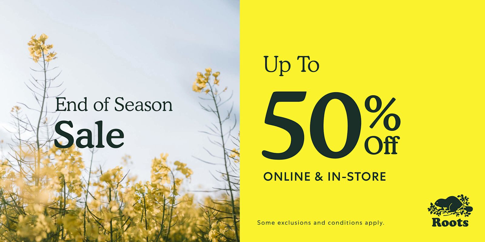 End of Season Sale