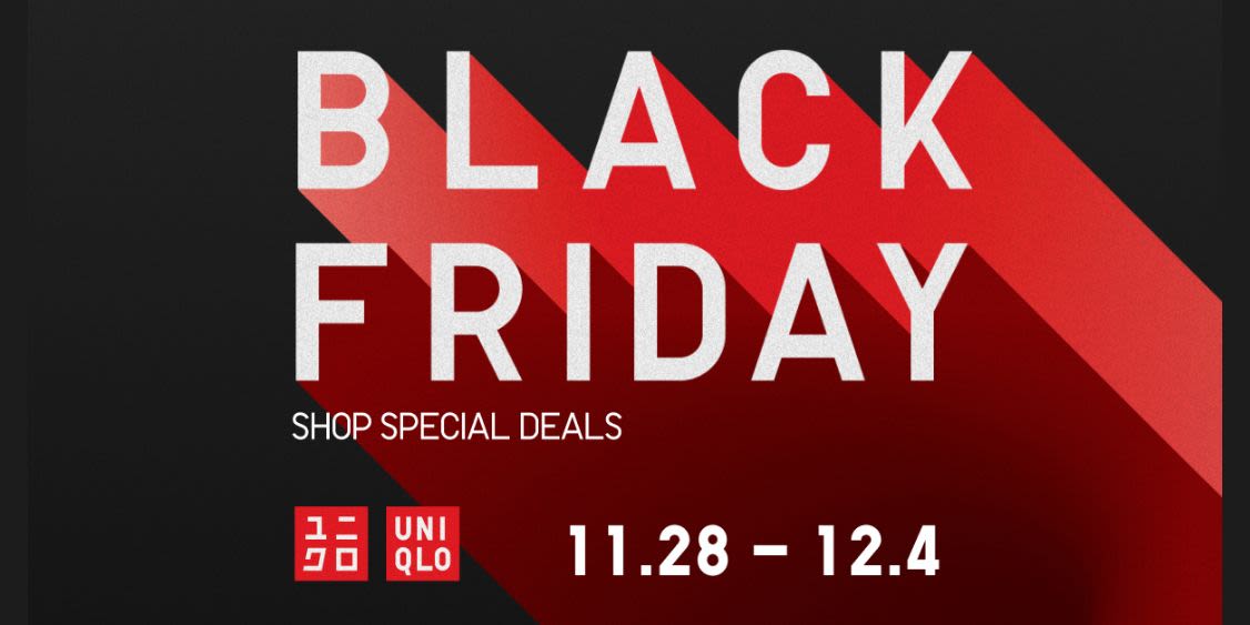 Shop UNIQLO Black Friday 