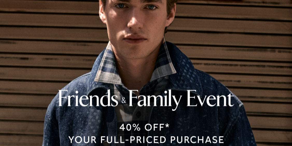 Friends and Family Event