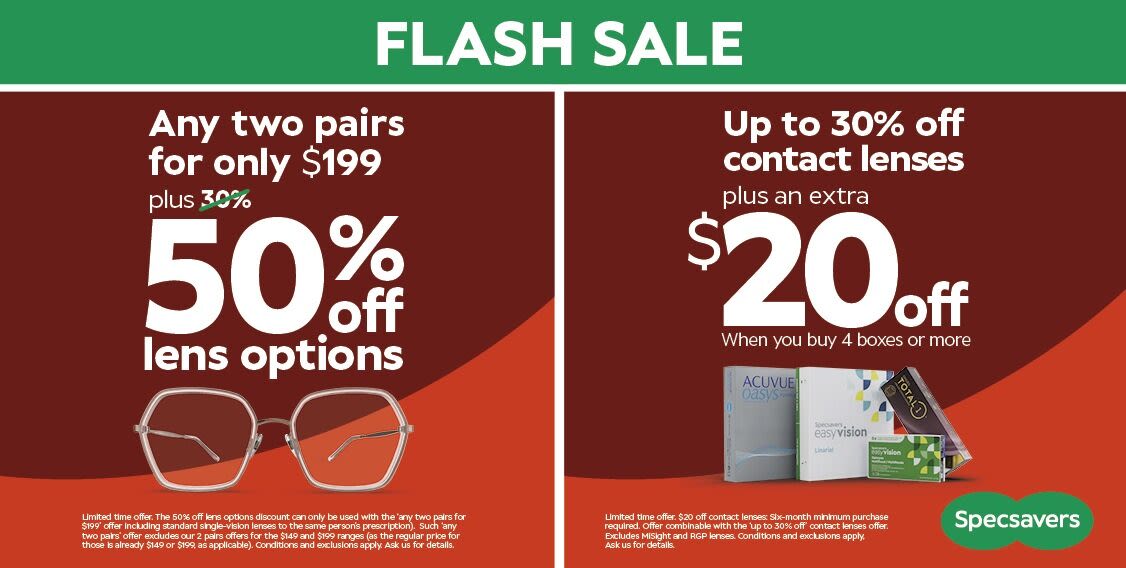 Flash Sale from May 28 - June 7