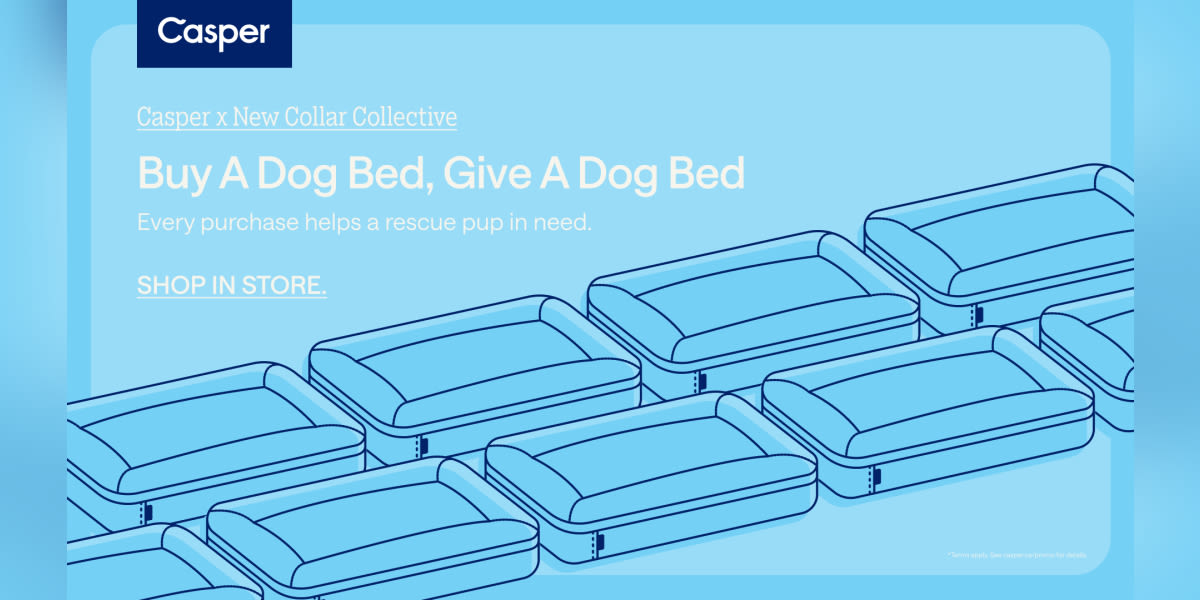 Buy a Dog Bed, Give a Dog Bed