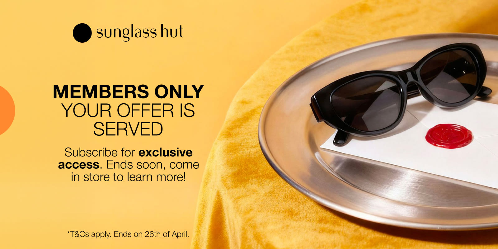 ✨ Customer Appreciation Week at Sunglass Hut ✨