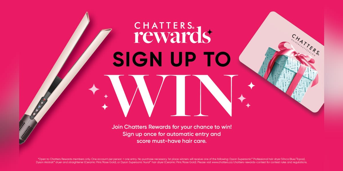 Join Chatters Rewards For Your Chance To Win!