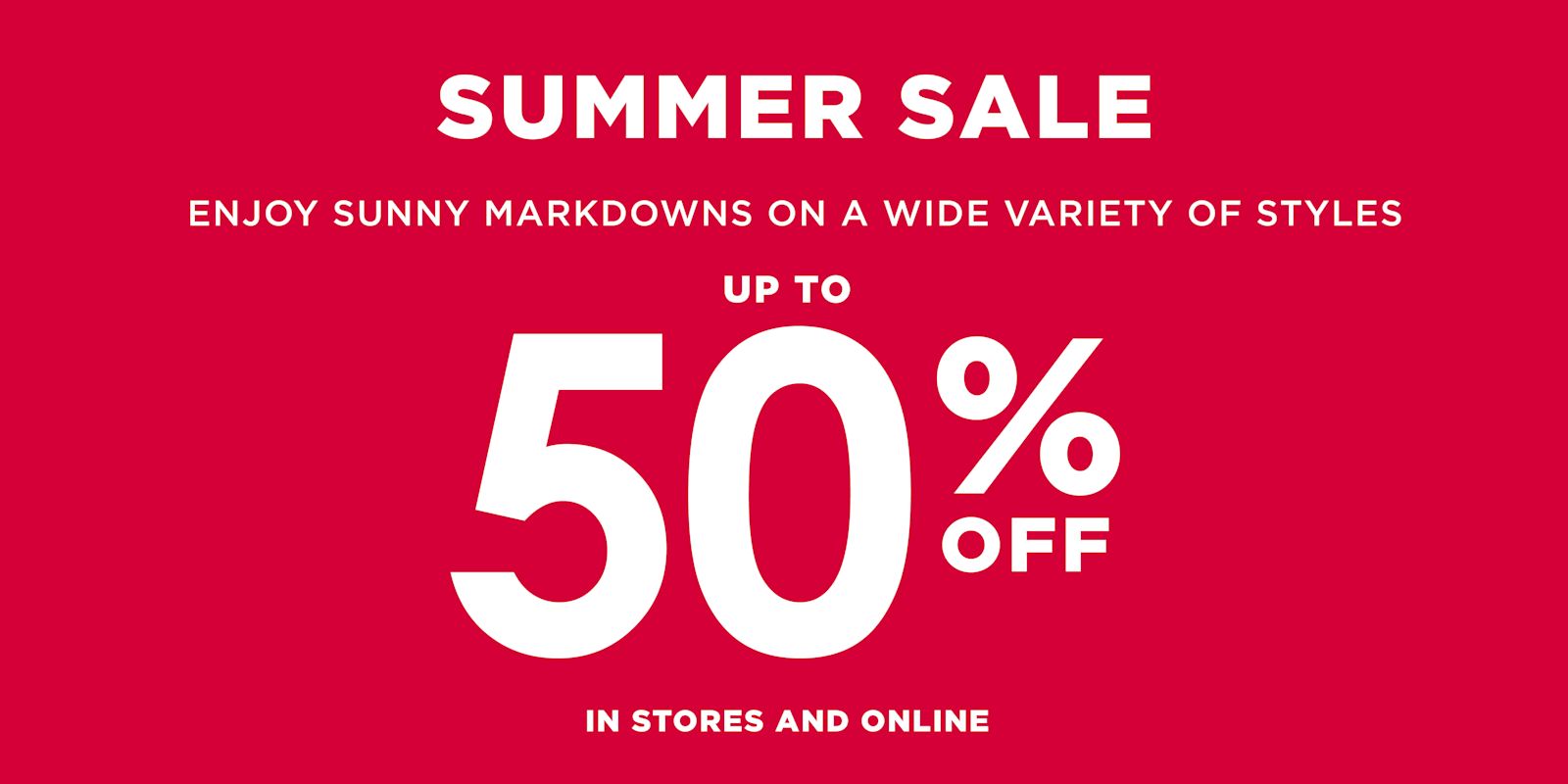 SUMMER SALE