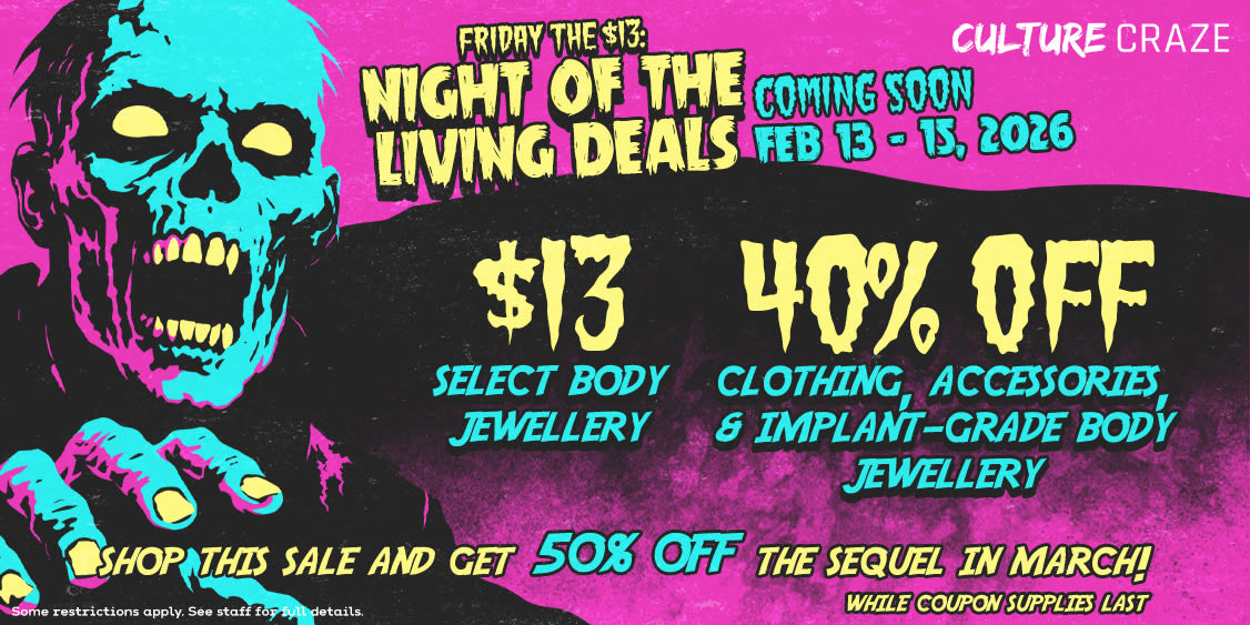 Friday the $13: Night of the Living Deals