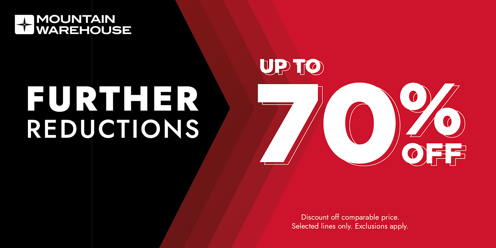 Further Reductions up to 70%