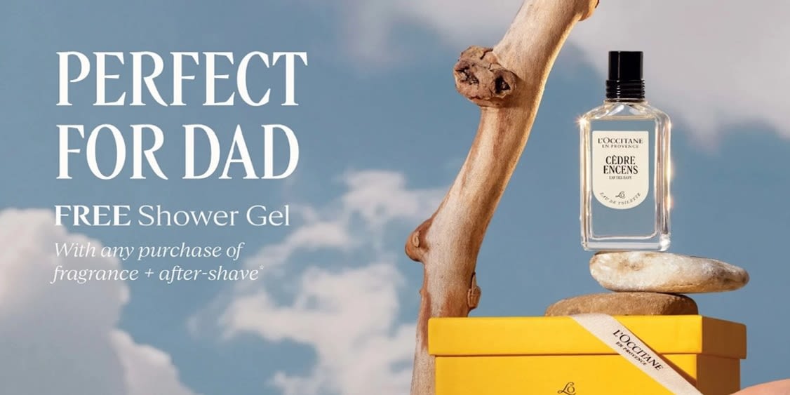 Treat Dad to a Free Shower Gel!