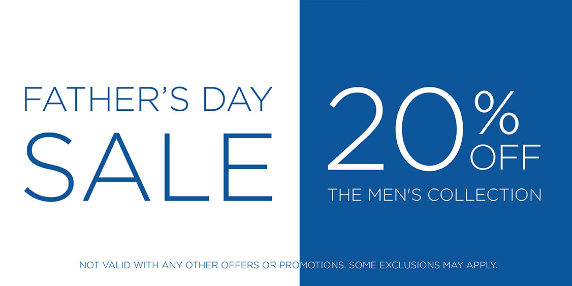 20% OFF MEN'S COLLECTION*