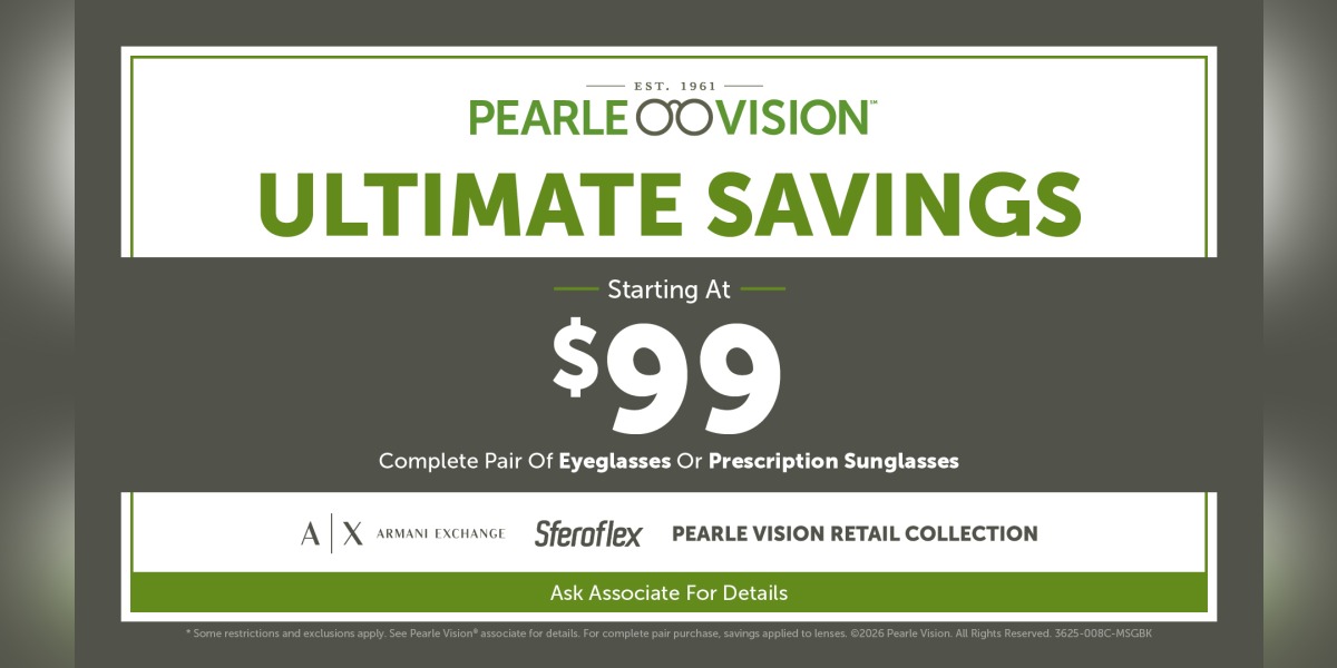 Ultimate Savings Starting at $99