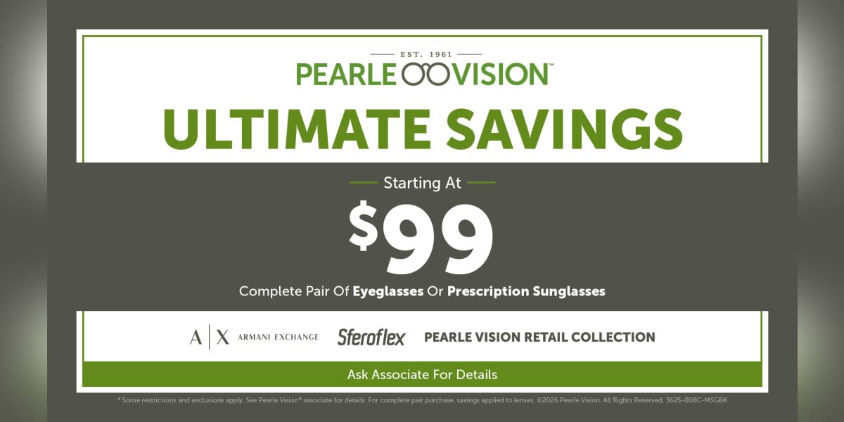 Ultimate Savings Starting at $99