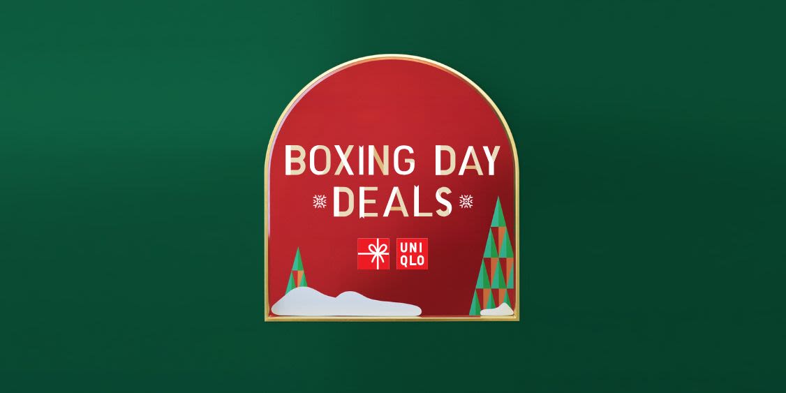 Boxing Day Deals At UNIQLO!  