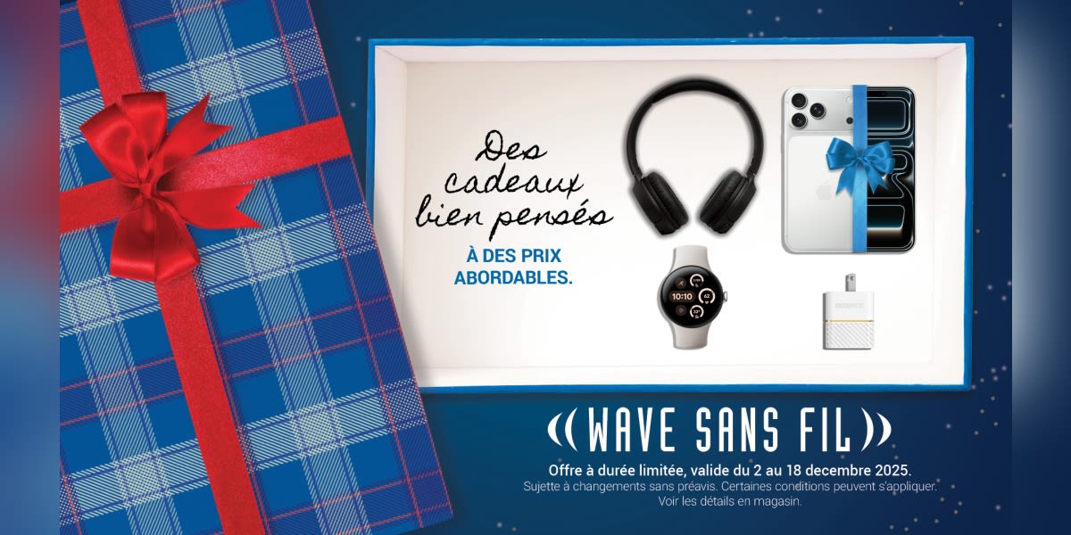 Des cadeaux bien pensés à des prix abordables.