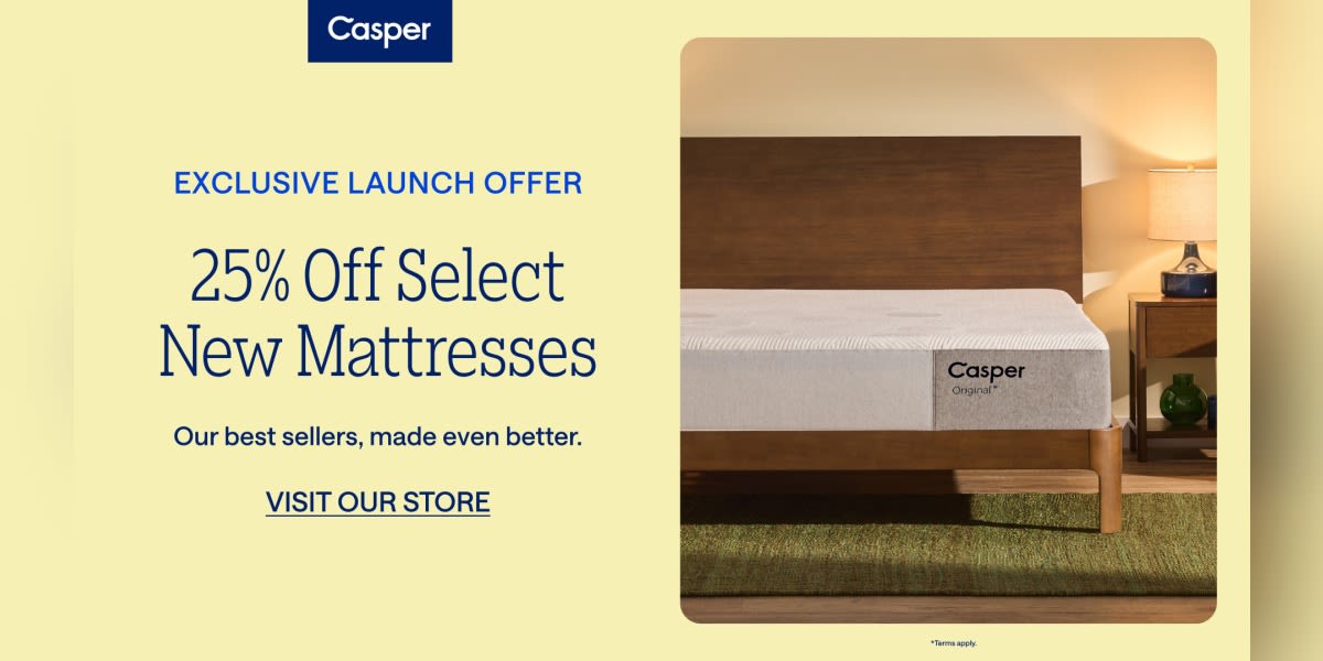 Exclusive Mattress Launch Offer