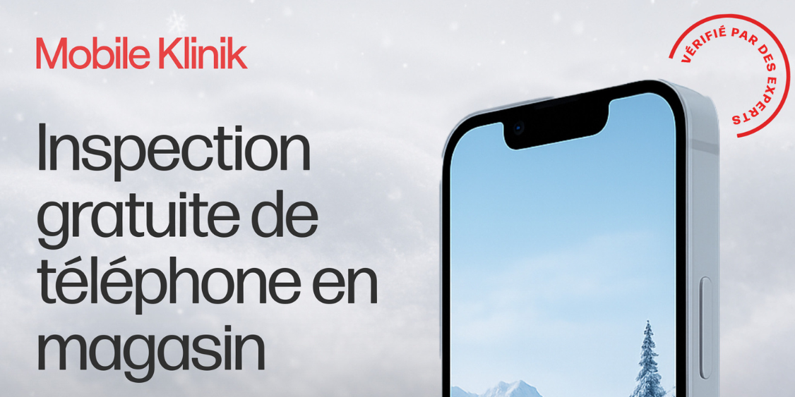 Inspection gratuite de téléphone en magasin. (1)