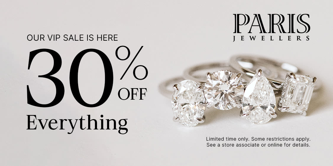 Save 30% off everything with our VIP SALE