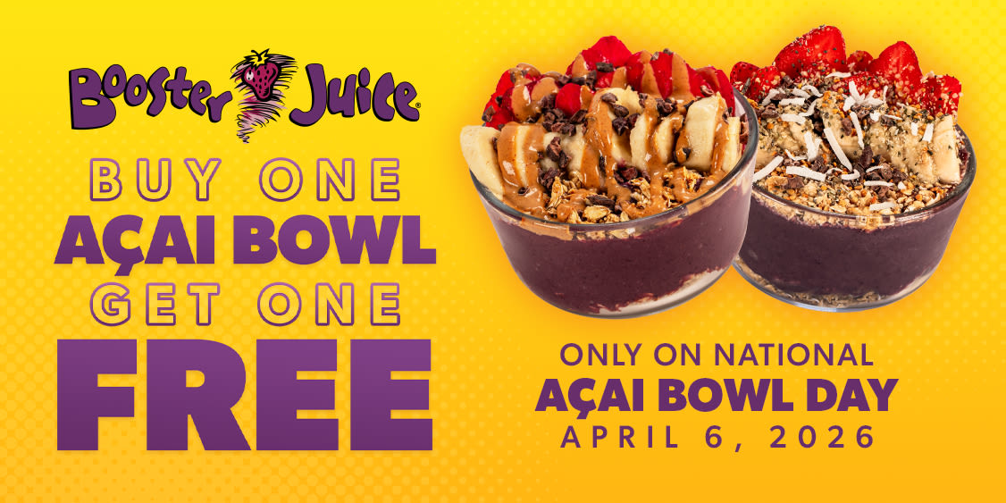 BOGO Açaí Bowls 
