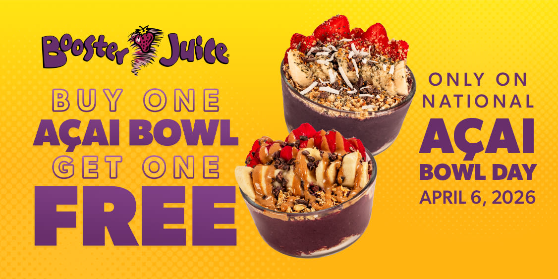 Bols d’açaï – deux pour le prix d’un 