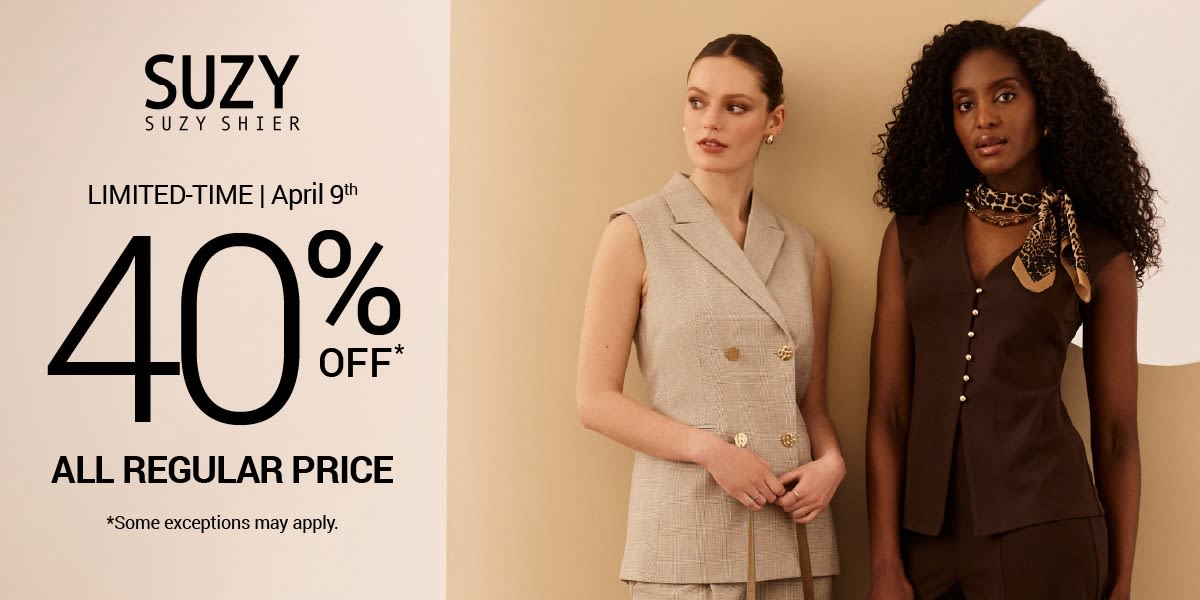 Timeless Pieces at 40% off