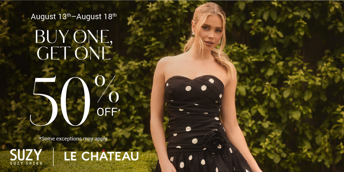 BUY ONE, GET ONE 50% OFF