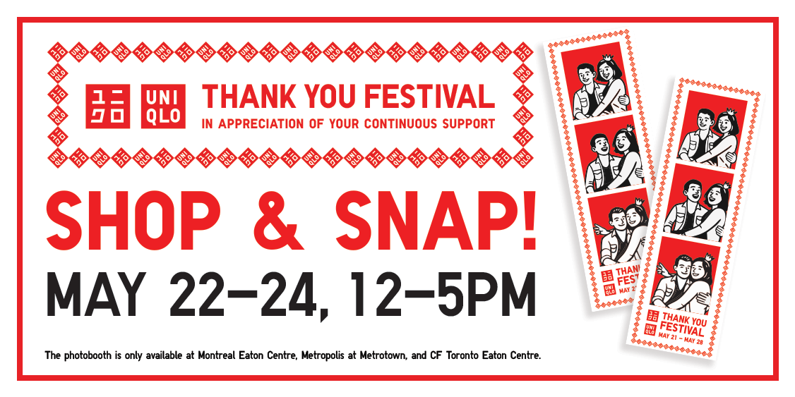 Celebrate at Our Thank You Festival In-Store Photobooth