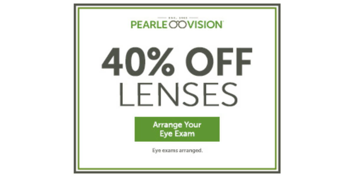 40% off lenses 
