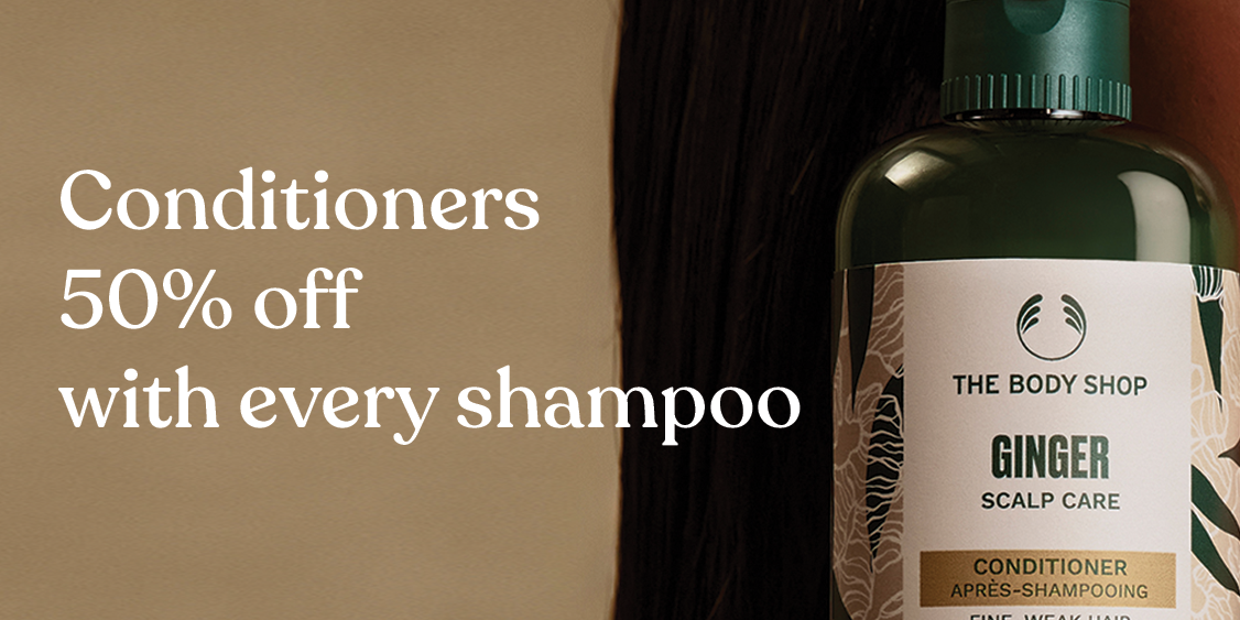 HairCare Bogoho: buy 250ml Shampoo  get 250ml Conditioner 50% off