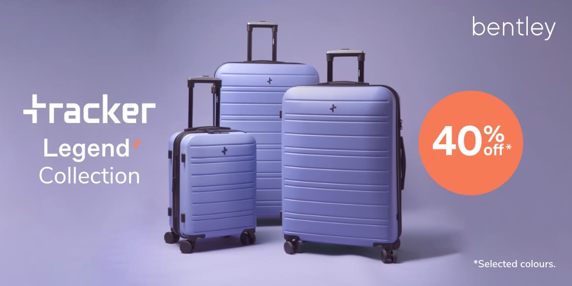 LEGEND luggage collection from Tracker