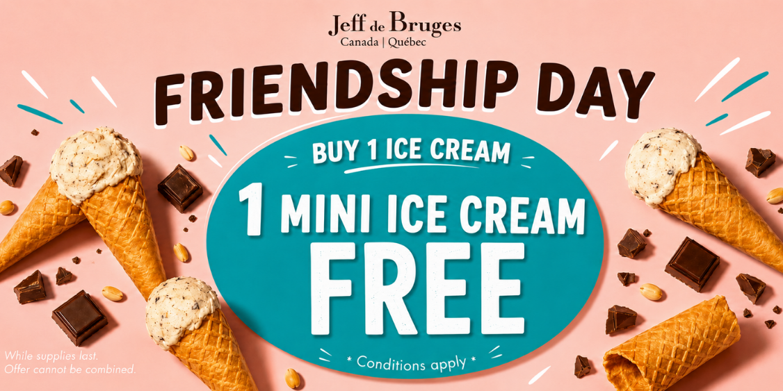 A friendship declaration -ICE CREAM OFFERED