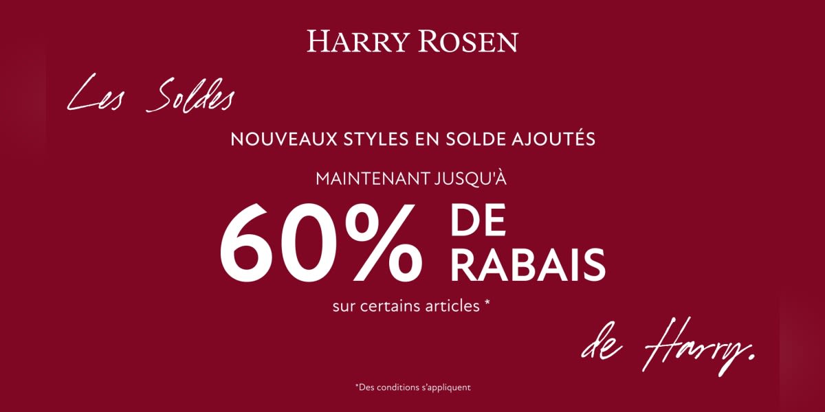 Encore plus réduit ! Prix indiqués. *Conditions