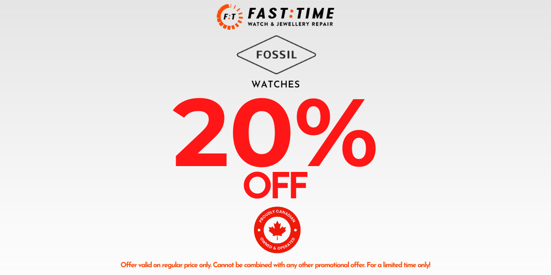 20% OFF FOSSIL & FOLIO by FOSSIL Watches
