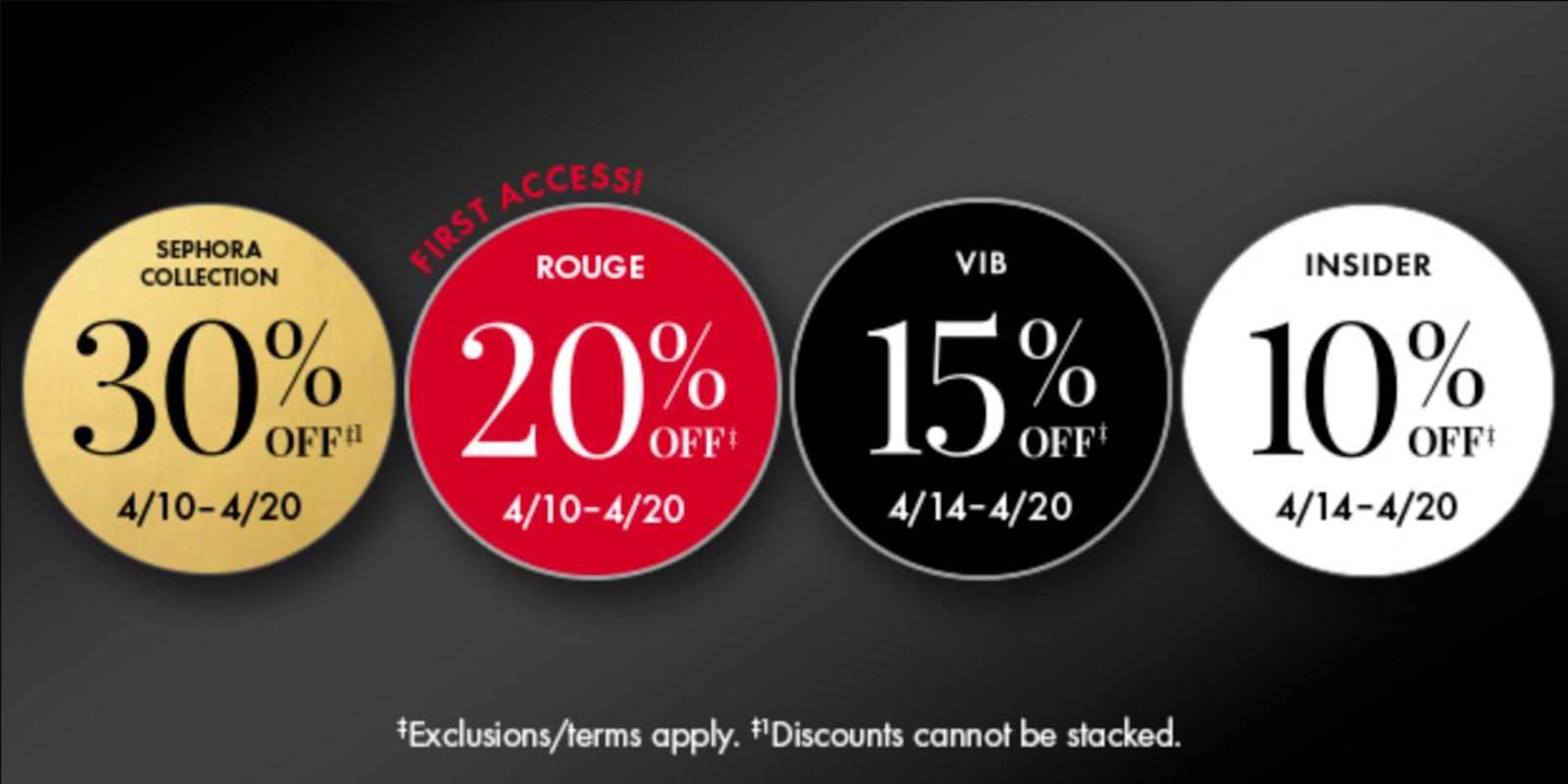 Sephora Savings Event