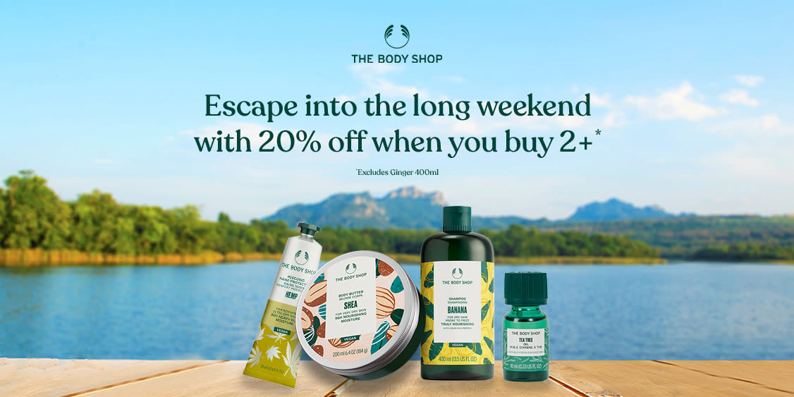 ENTIRE STORE 20% OFF WHEN YOU BUY 2 OR MORE